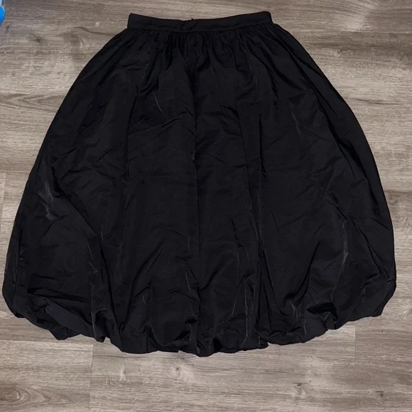 NWOT Endless Rose Black Bubble Midi Skirt - Picture 9 of 9